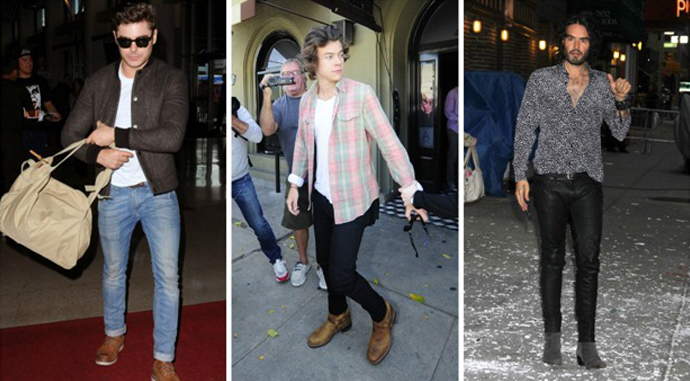 Mens skinny jeans 2024 look