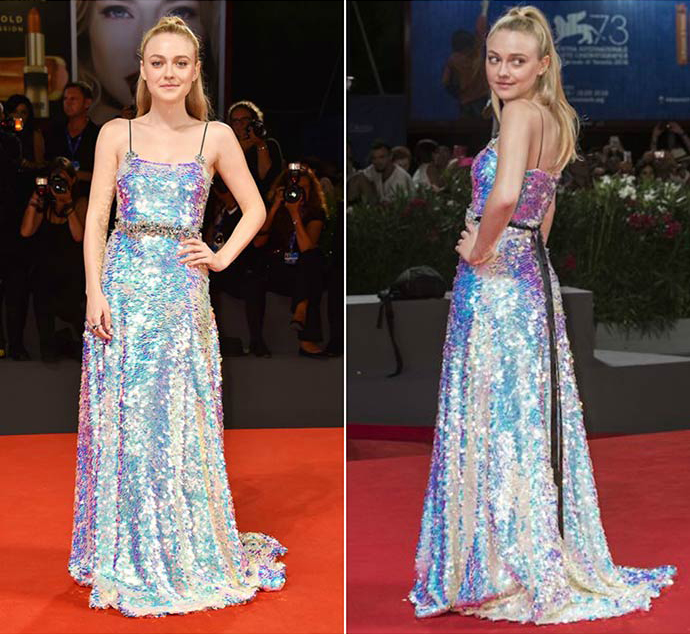 Dakota Fanning In Miu Miu