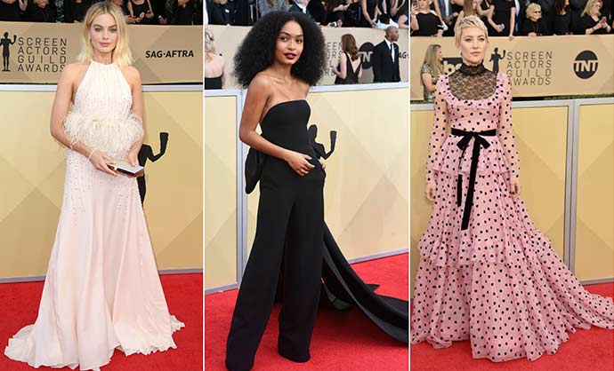 Best dressed sag awards 2018 2025