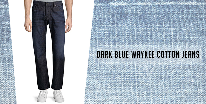 Dark Blue Waykee Cotton Jeans: Diesel jeans