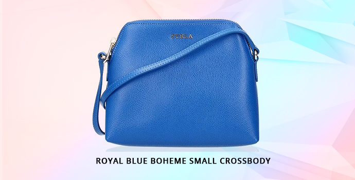 Furla Royal Blue Boheme Small Crossbody | Darveys