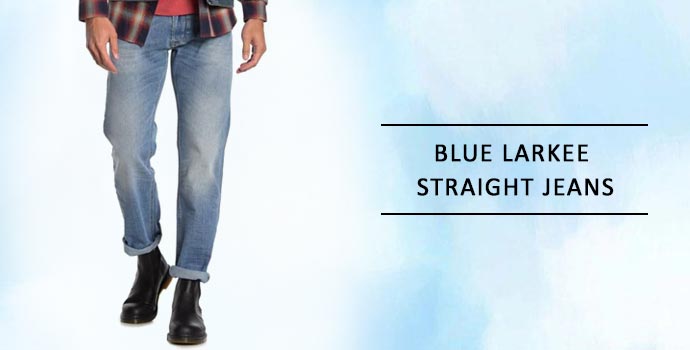 DIESEL Blue Larkee Straight Jeans