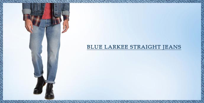 DIESEL Blue Larkee Straight Jeans