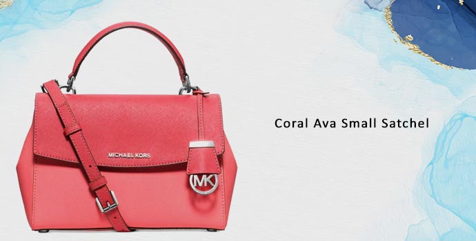 Michael Kors Coral Ava Small Satchel