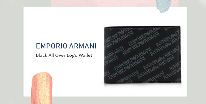 Emporio Armani black wallet