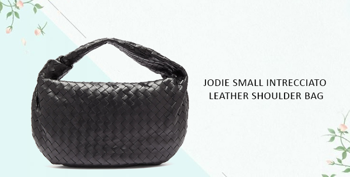 Jodie Small intrecciato leather shoulder bag