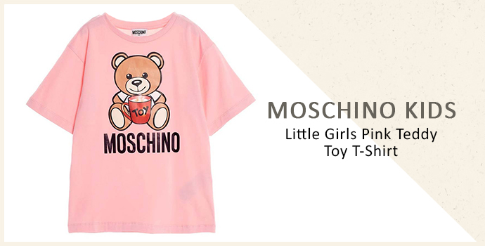 Moschino Kids little girls t-shirt