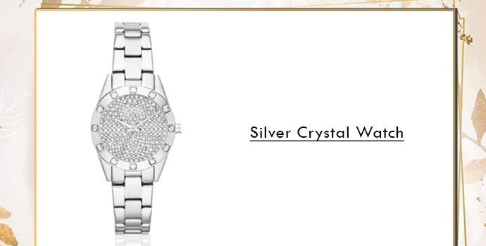 Silver Crystal  DKNY watches online