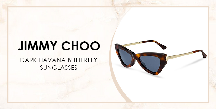 Jimmy Choo havana sunglasses
