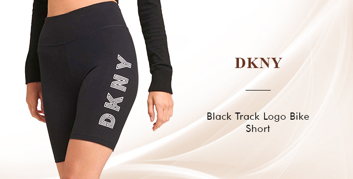 DKNY
Black Track Logo Bike Short