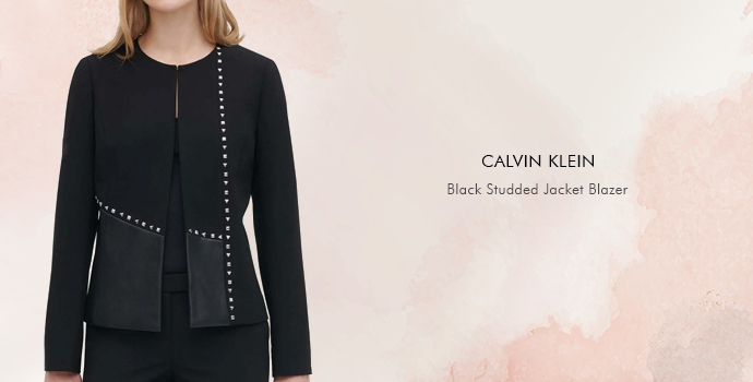 Calvin Klein
Black Studded Jacket Blazer