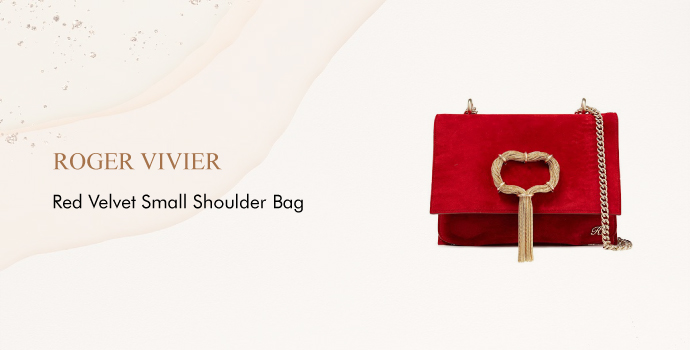 Roger Vivier
Red Velvet Small Shoulder Bag