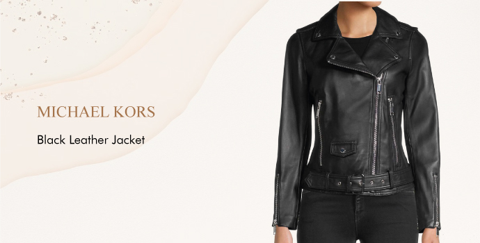 Michael Kors
Black Leather Jacket