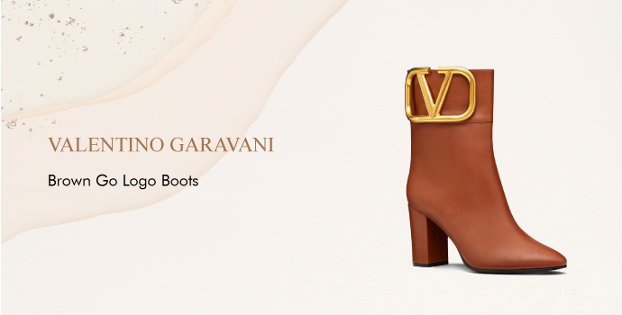 Valentino Garavani
Brown Go Logo Boots