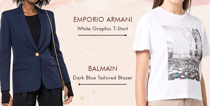 Balmain
Dark Blue Tailored Blazer