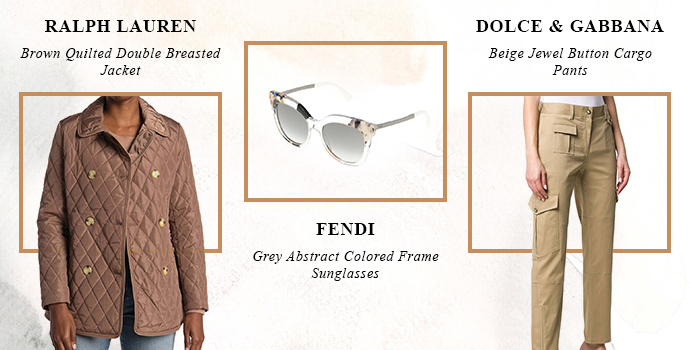 Fendi
Grey Abstract Colored Frame Sunglasses