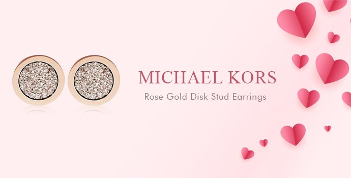 Michael Kors
Rose Gold Disk Stud Earrings