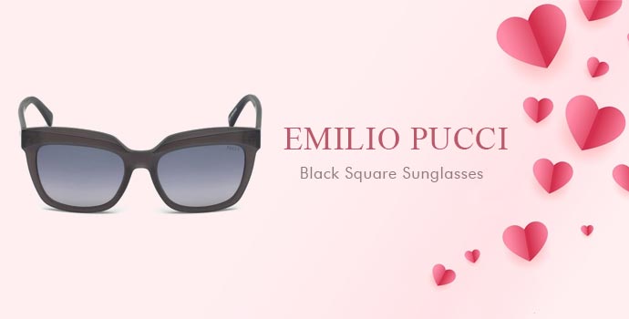 Emilio Pucci
Black Square Sunglasses