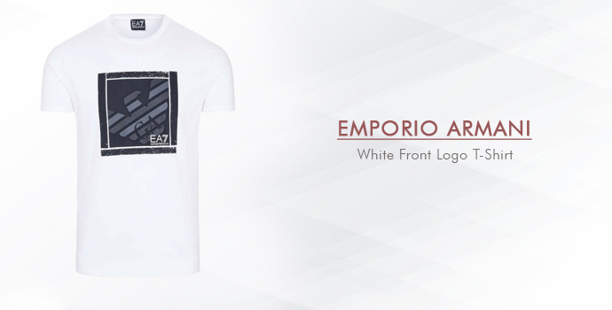 Emporio Armani
White Front Logo T-shirt