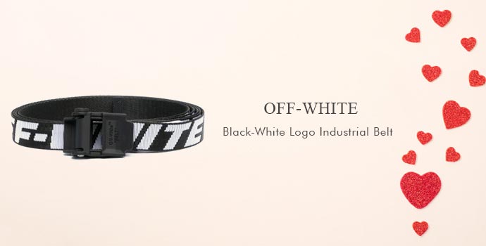 Off-White
Black White Logo Industrial Belt