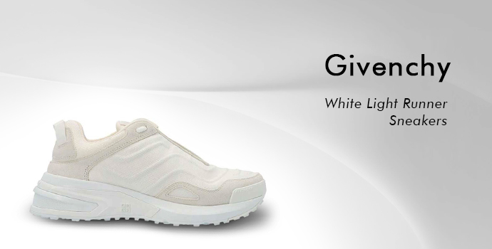 Givenchy
white light runner sneakers