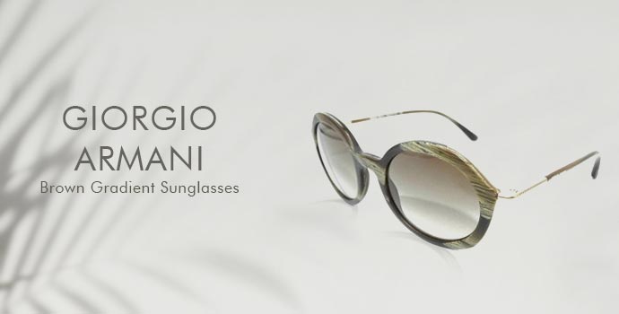 Giorgio Armani
Brown Gradient Sunglasses