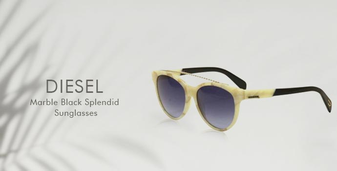 Diesel
Marble Black Splendid Sunglasses