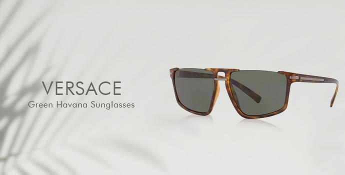 Versace
Green Havana Sunglasses