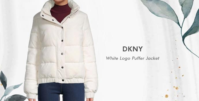 DKNY
White Logo Puffer Jacket