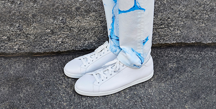 12 Under-$100 White Sneakers That Are Perfect for Travel