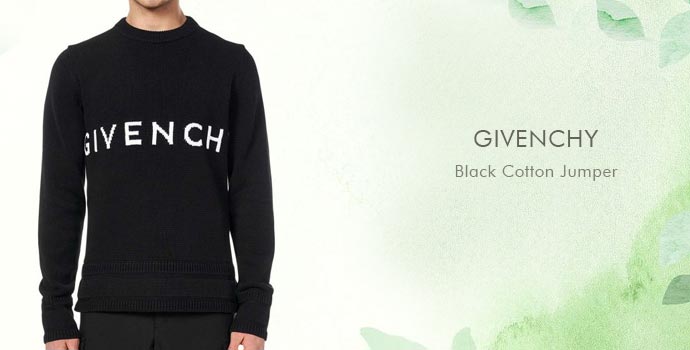Givenchy
Black Cotton Jumper