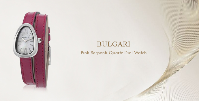 Bulgari
Pink Serpenti Quartz Dial Watch