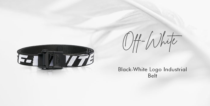 Off White
Black White Logo Industrial Belt