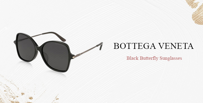 Bottega Veneta
Black Butterfly Sunglasses