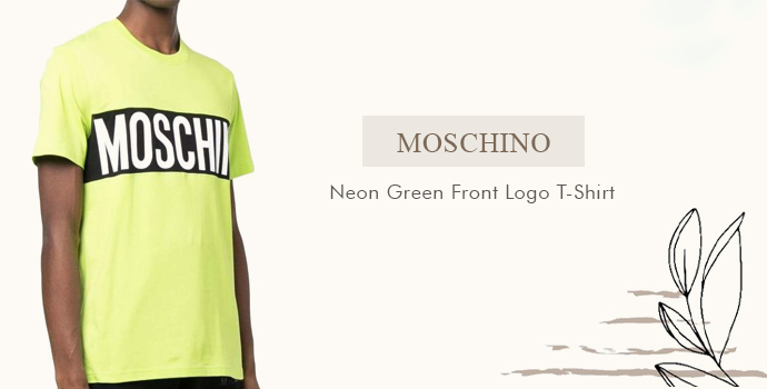 Moschino
Neon Green Front Logo T-Shirt