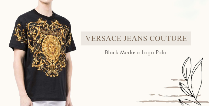 Versace Jeans Couture
Black Medusa Logo Polo