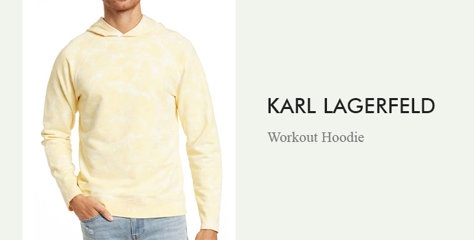 Karl Lagerfeld Workout Hoodie