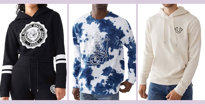 True Religion top branded hoodie