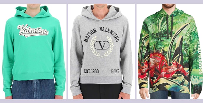 Valentino luxury brand new hoodies collections