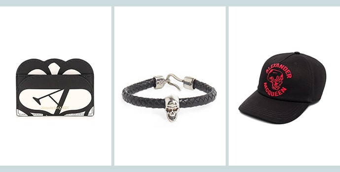Top Luxury Accessories Brands Alexander McQueen with Hats and Braclets