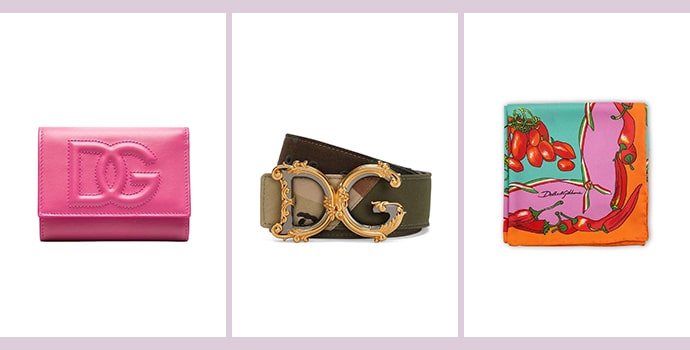 Top Luxury Accessories Brands Dolce & Gabbana with Italian fashion trends 