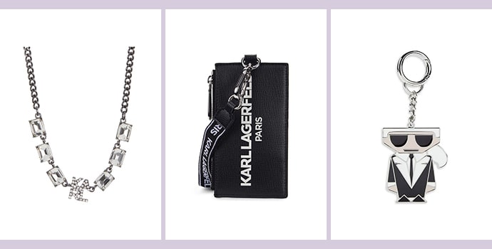 Top Luxury Accessories Brands  Karl Lagerfeld with kaychains