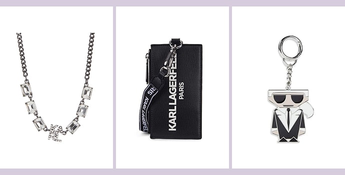 Top Luxury Accessories Brands Karl Lagerfeld with kaychains