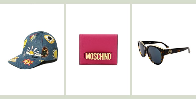 Top Luxury Accessories Brands Moschino global luxury fashion Market with Hats and Sunglasses