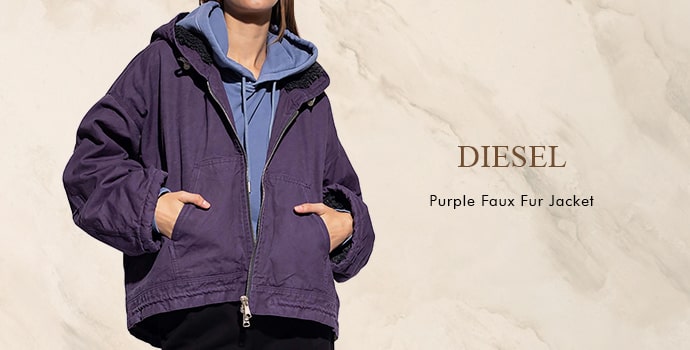 Purple Diesel Faux Hoodies to Keep you Warm