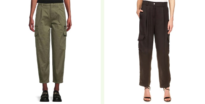 luxury cargo in khaki and black color