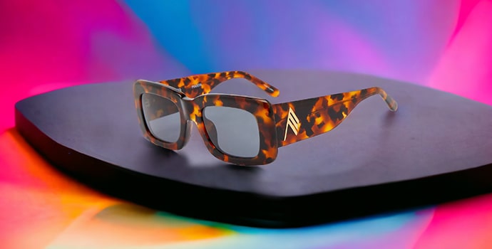 retro glamour the attico sunglasses