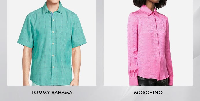 Pops of color shirts
