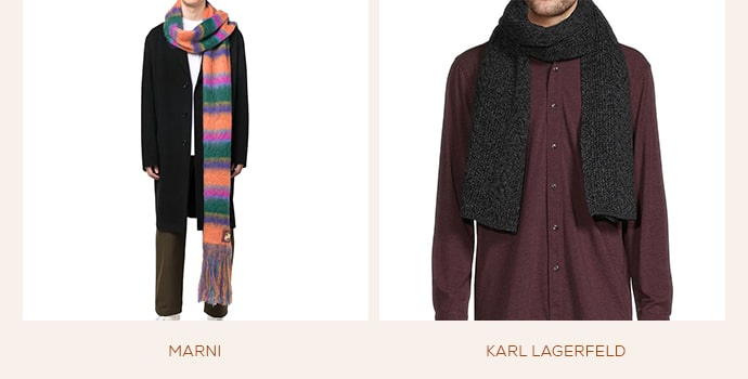 knit scarves for men