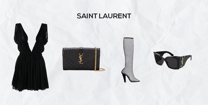Saint Laurent All black collections